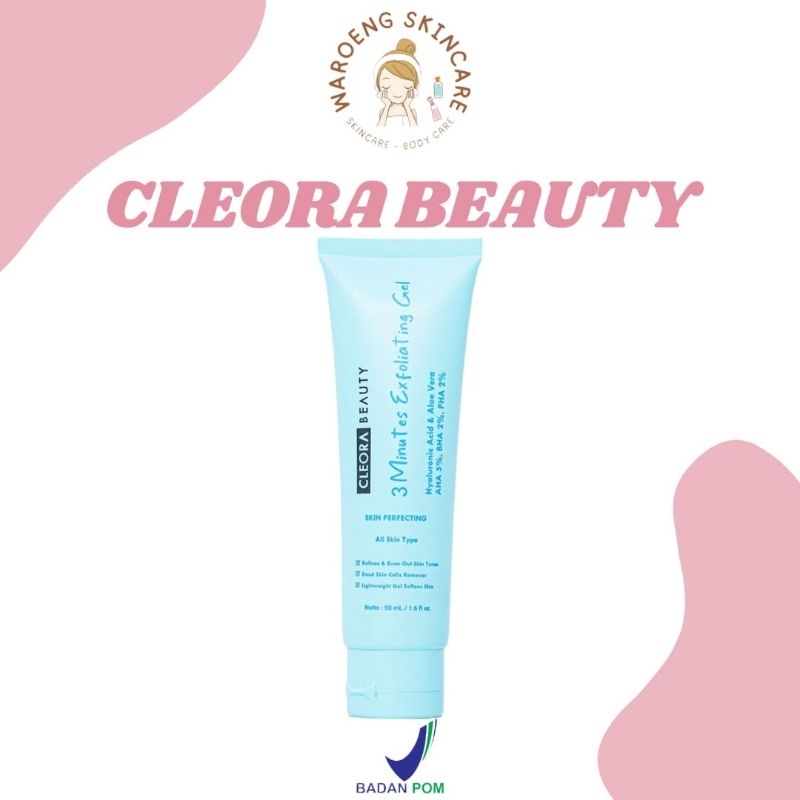 (READY) CLEORA EXFOLIATING GEL / CLEORA / CLEORA BEAUTY / CLEORA 3 MINUTES EXFOLIATING GEL