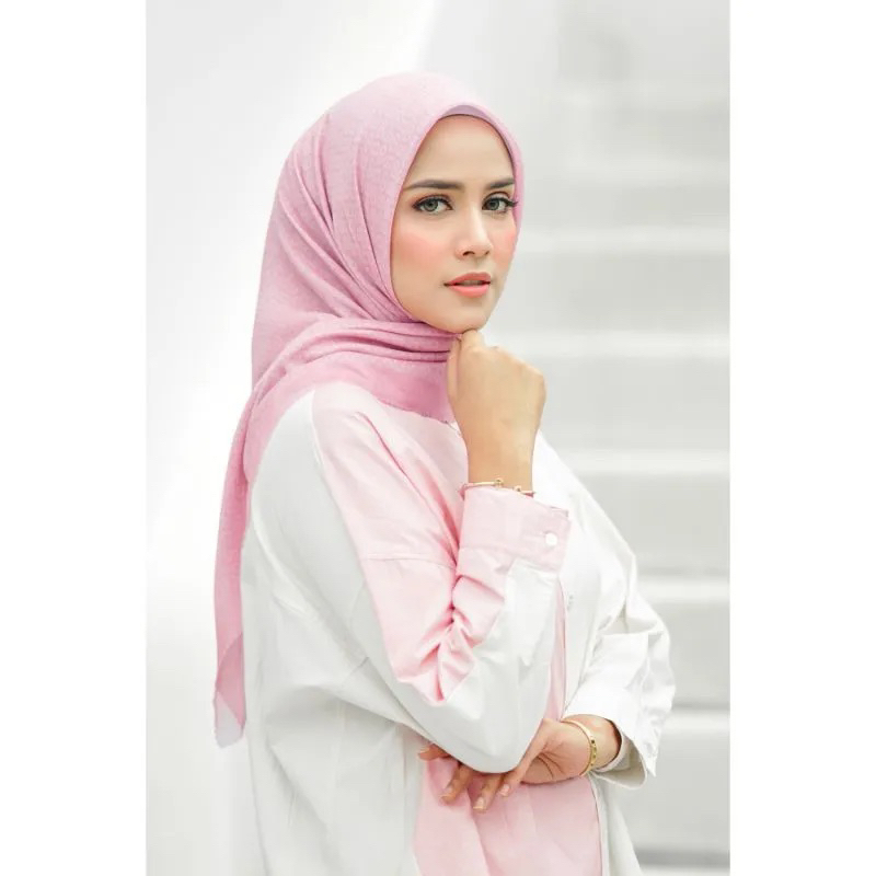 Buttonscarves The Tapis Square - Bubble Gum