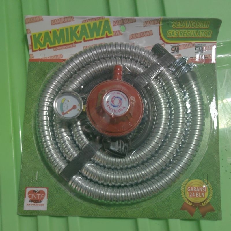 Regulator Selang Gas kamikawa / gas com SNI REGULATOR SNI