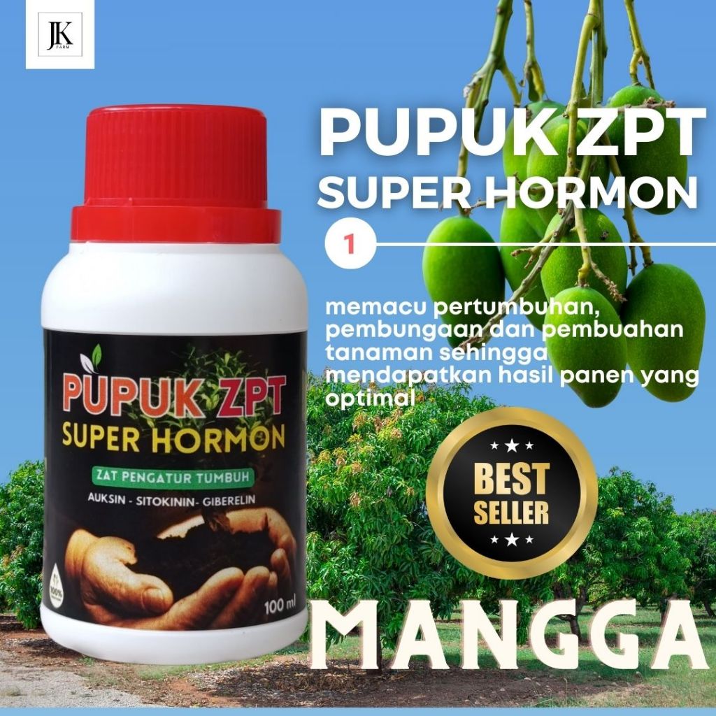 Zpt Pembesar Buah Mangga Hormon Tanaman dan Booster Tanaman Mangga Paket Hormon Tanaman Mangga