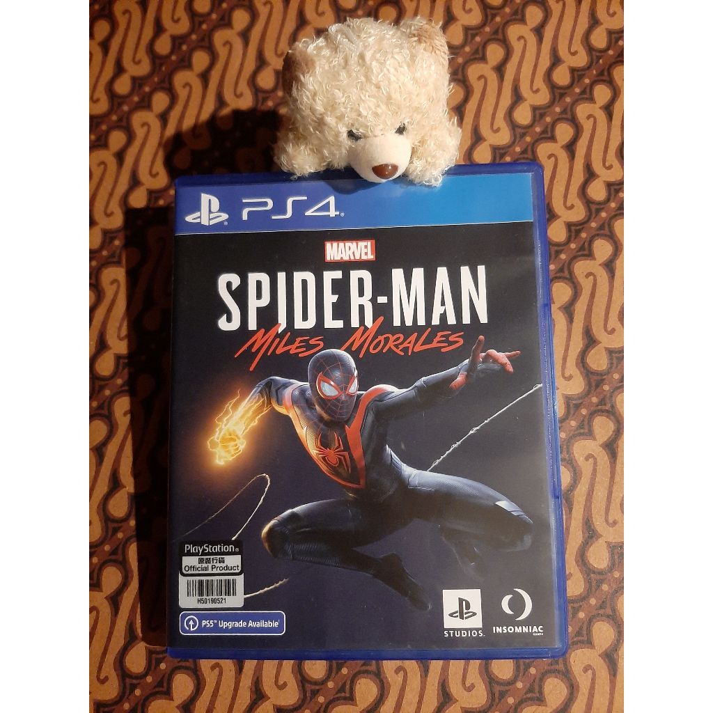 BD PS4 Kaset PS 4 Spiderman Miles Morales CD Game