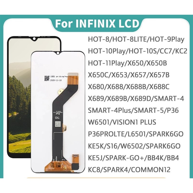 LCD INFINIX HOT 9 PLAY (0RIGINAL 100%)