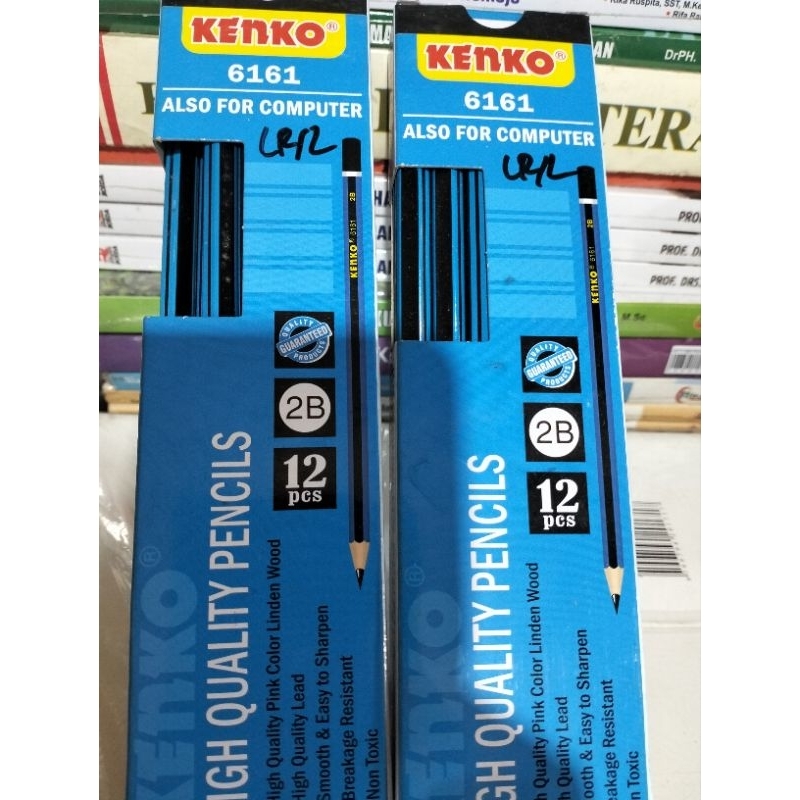 

! Kotak isi 12 Pensil Kenko 2B No 6161