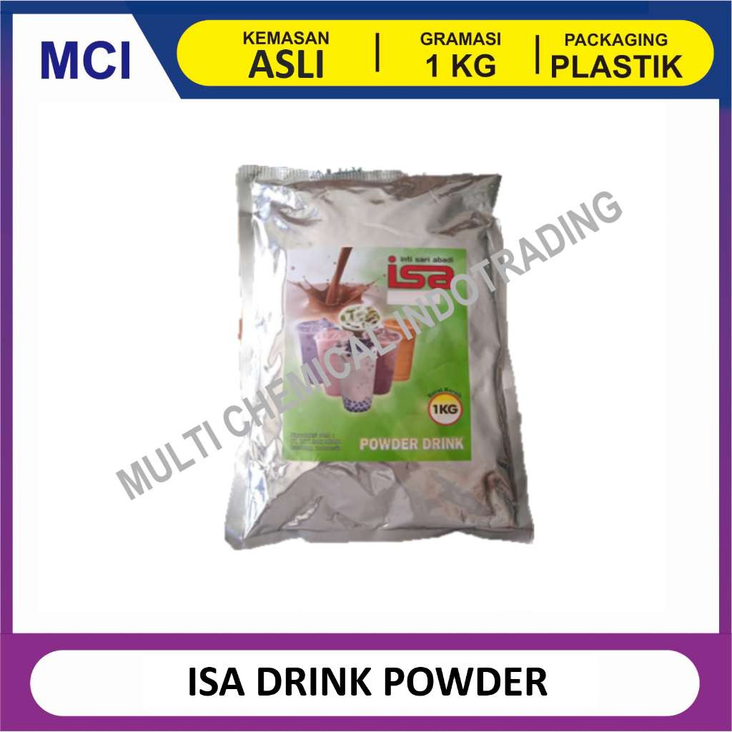 

ISA BUBUK MINUMAN 1 KG / DRINK POWDER / BUBUK MINUMAN KEKINIAN 1000 GR