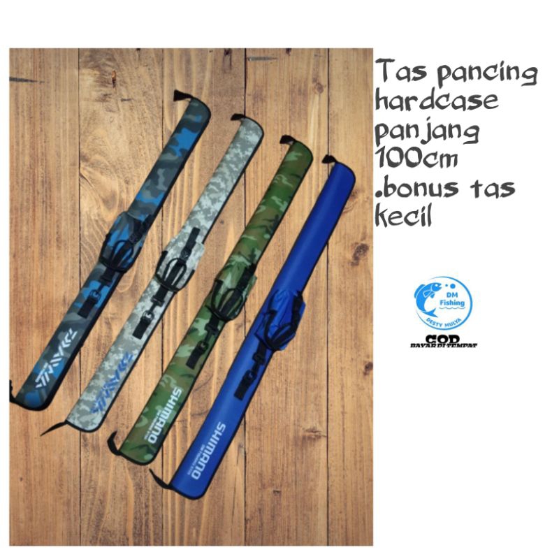 Tas Pancing Hardcase Fiber Anti Air Model Pedang Muat Joran Tegek 5 Buah