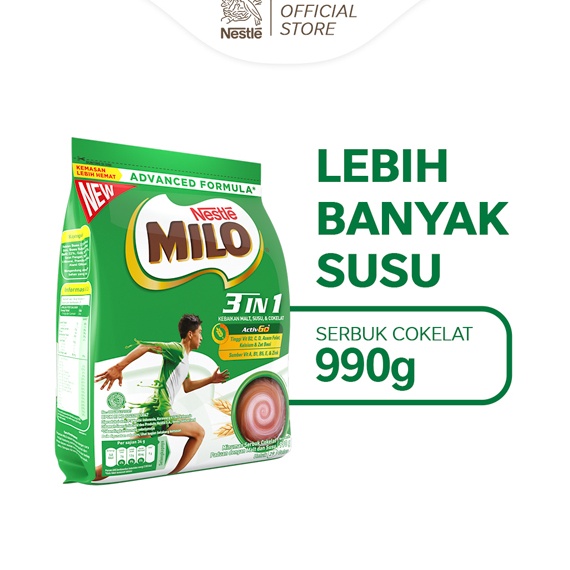 

KODE PRODUK KAVER8194 MILO 3in1 ACTIVGO Susu Coklat Pouch 99g