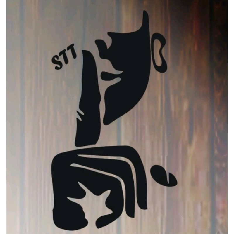 

sticker keren STICKER SHUTT DIAM sticker murah