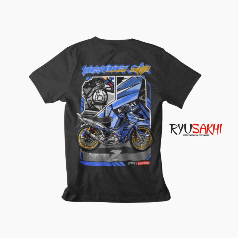 KAOS JUPITER Z BURHAN MODIFIKASI ROAD RACE 5TP