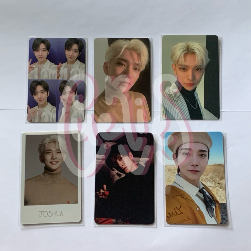 SEVENTEEN Joshua Photocard | Henggarae Grid, TC Incompelete Silau, SG21, SG23, Face The Sun FTS Path