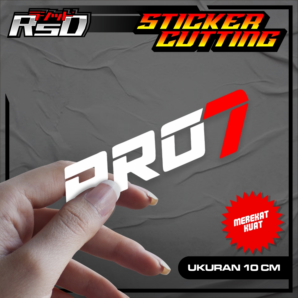 

012 STICKER KEREN TULISAN PRO 7 - STICKER KEREN PRO 7