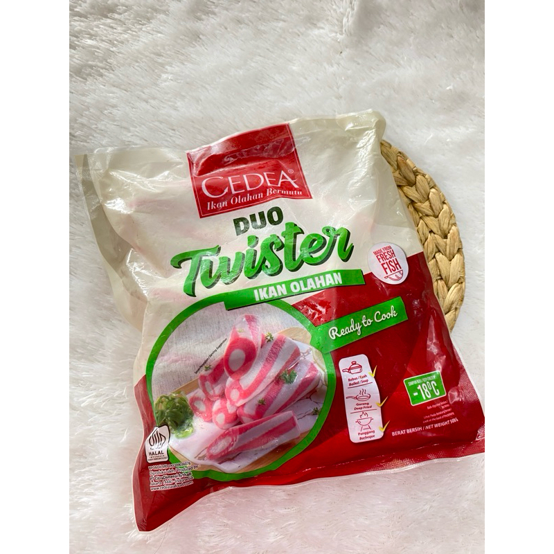 

CEDEA DUO TWISTER / Twister Duo Cedea / Bahan Seblak / twister duo