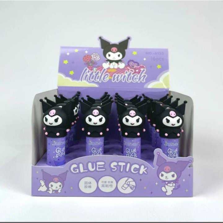 

ASEMKA777 - LEM STIK GLUE STICK KUROMI / LEM STIK KERTAS 8 GRAMN TOPPER / GLUE STICK TOPPER / LEM STIK PUTAR