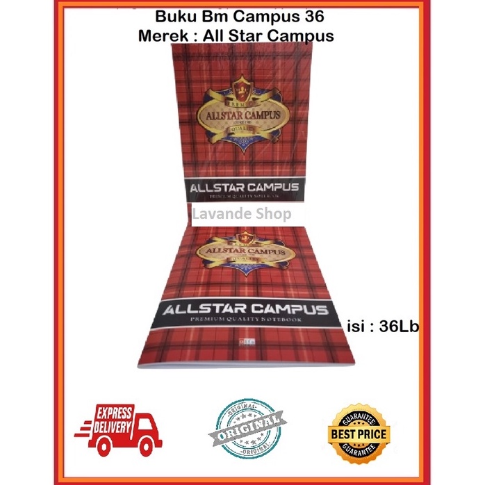 

BUKU TULIS BM CAMPUS BOXY 36 ART X5V9