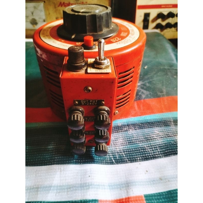 SLIDE REGULATOR MATSUNAGA ORI JAPAN 1KVA/1000VA