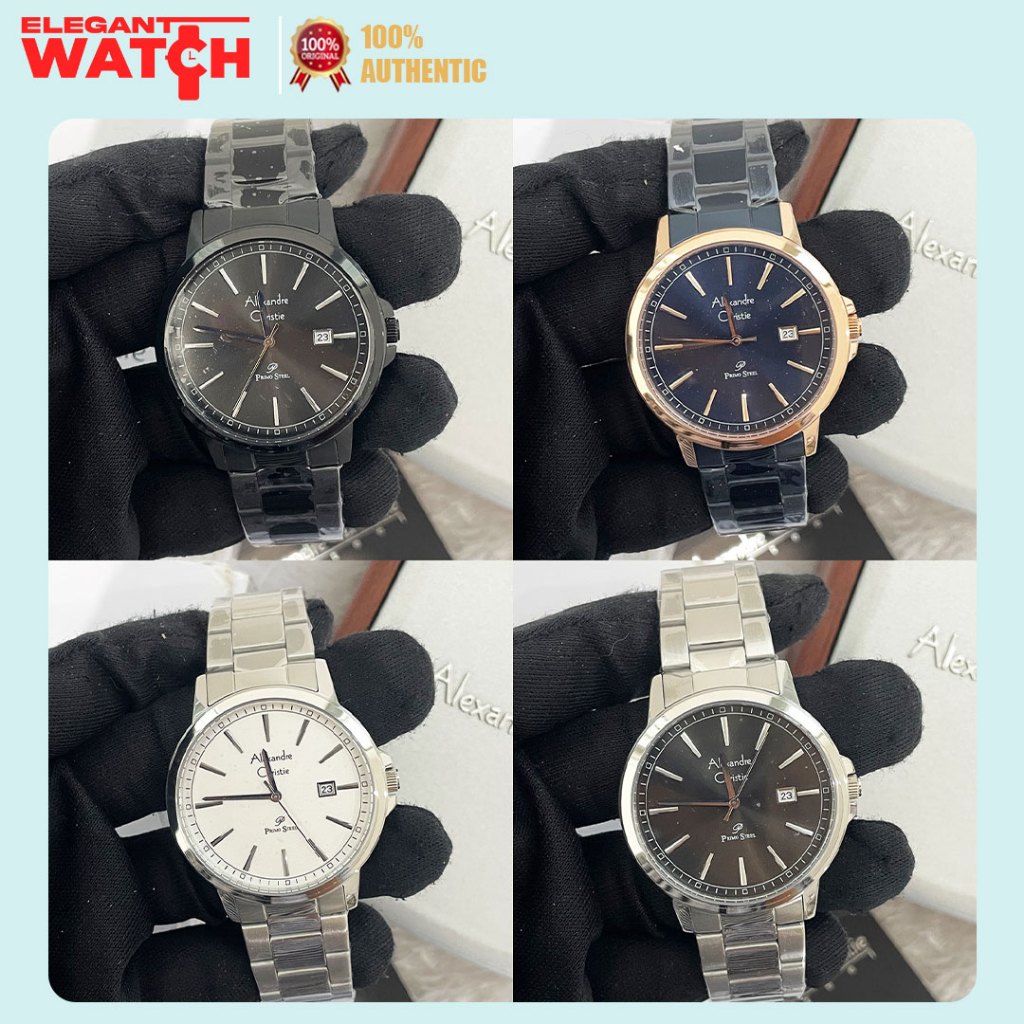 Jam Tangan Pria Alexandre Christie AC 1014 / AC1014 Original Garansi Resmi