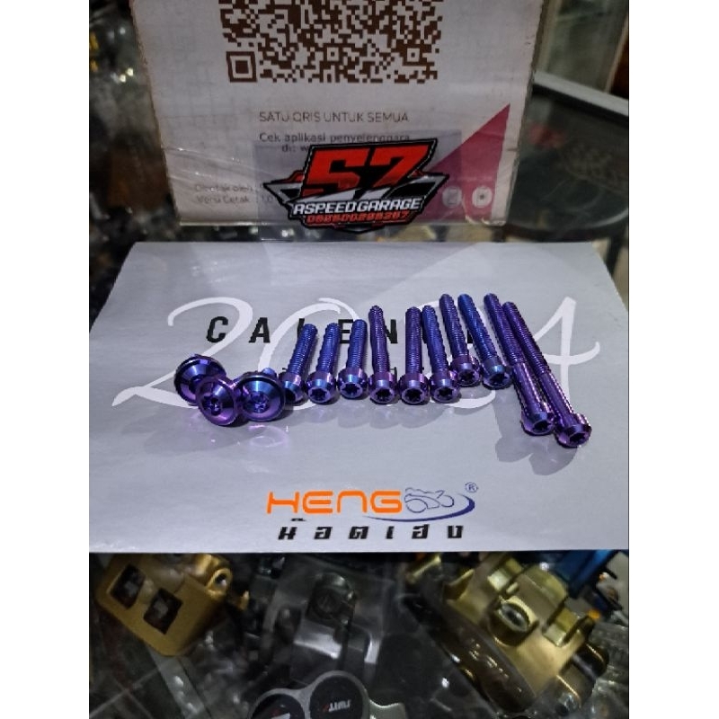 baut titanium cvt vario 125 150