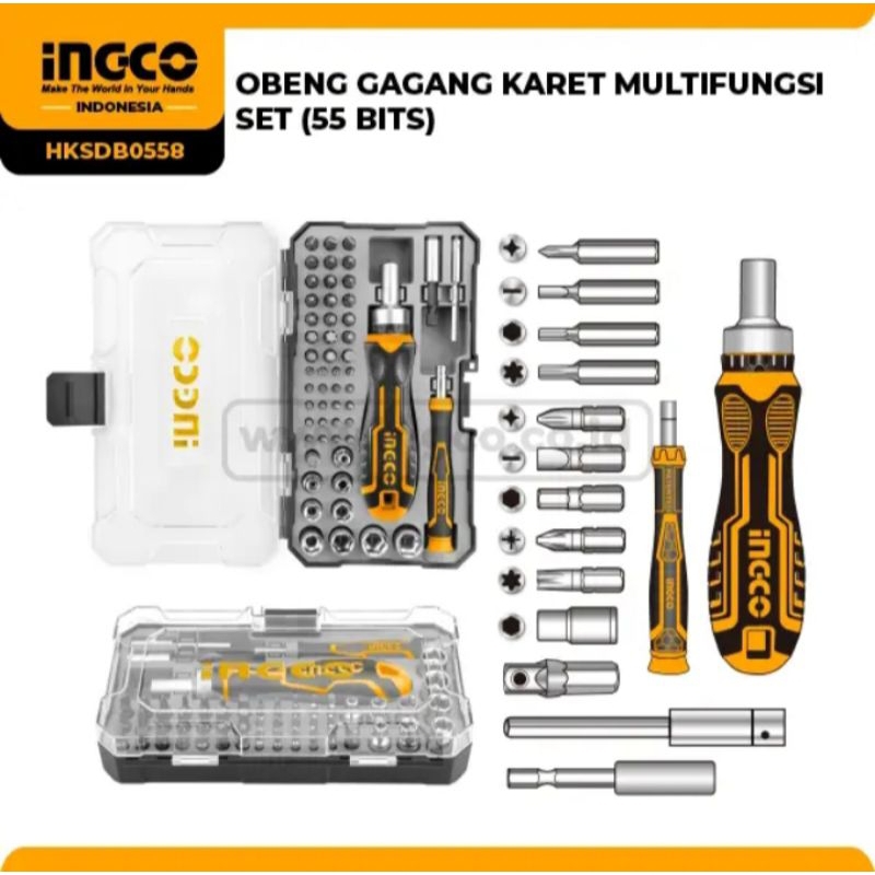 Ingco Obeng 55pcs/set