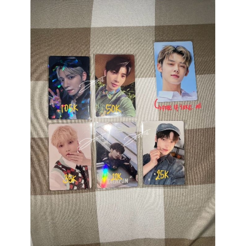 Photocard txt tangerine taehyun gengmo hueningkai yeonjun