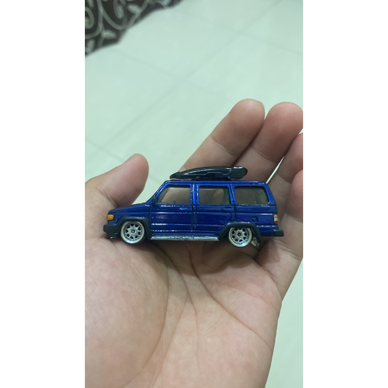 Diecast Toyota kijang super grand custom stance/ceper ban premium