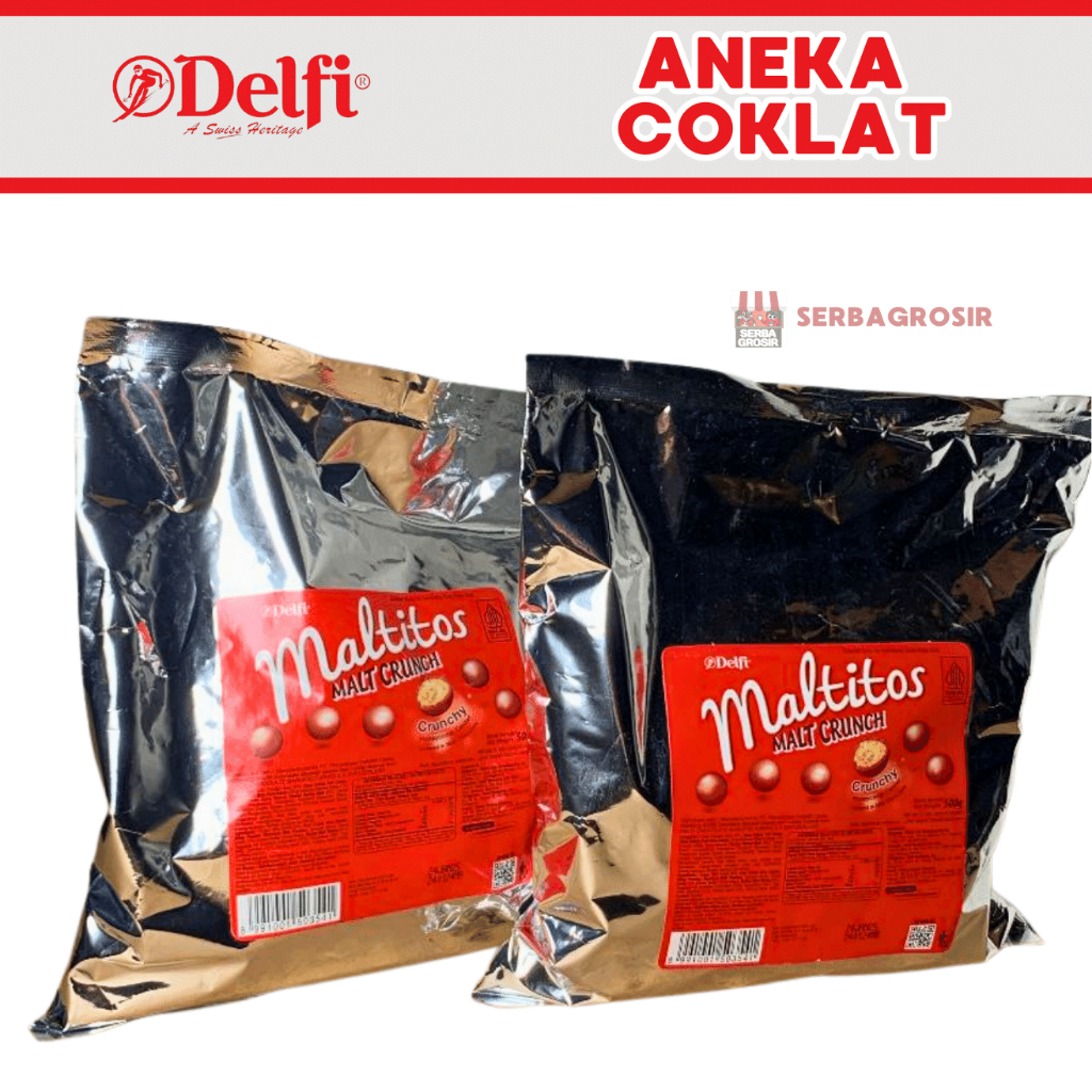 

DELFI MALTITOS 500gram || Coklat Delfi Maltitos Kemasan 500gram Camilan Chocolate