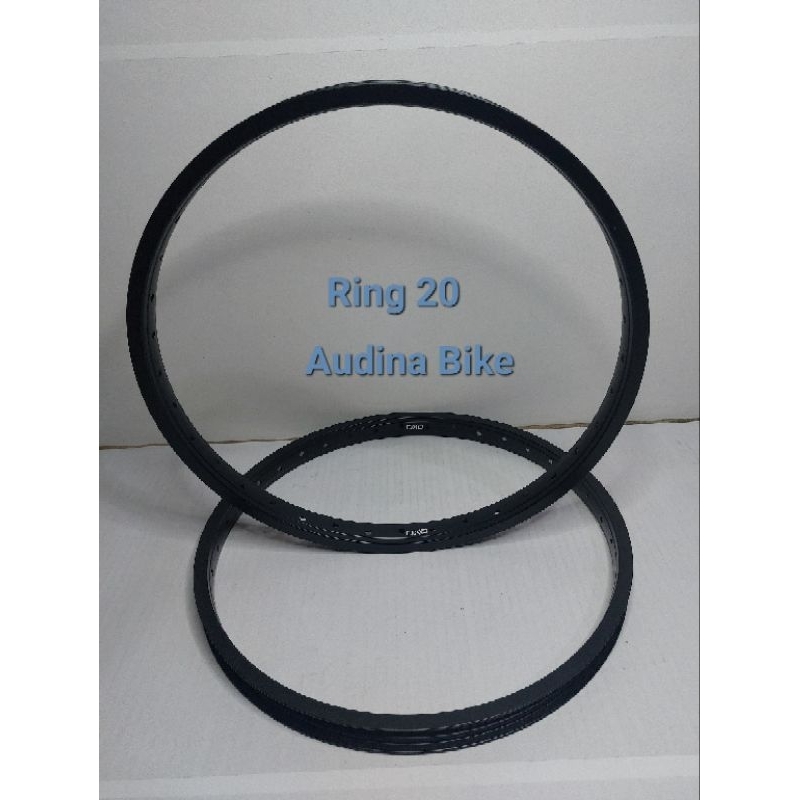 Rims Velg OXO (Lubang Jumbo) Ruji 10G Bmx 20 36H  Alloy Sepeda Mini BMX