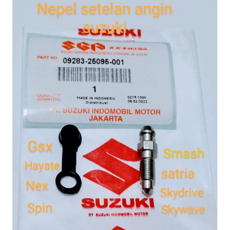 baut nepel setelan angin suzuki satria satria fu gsx skywave skydrive spin nex smash