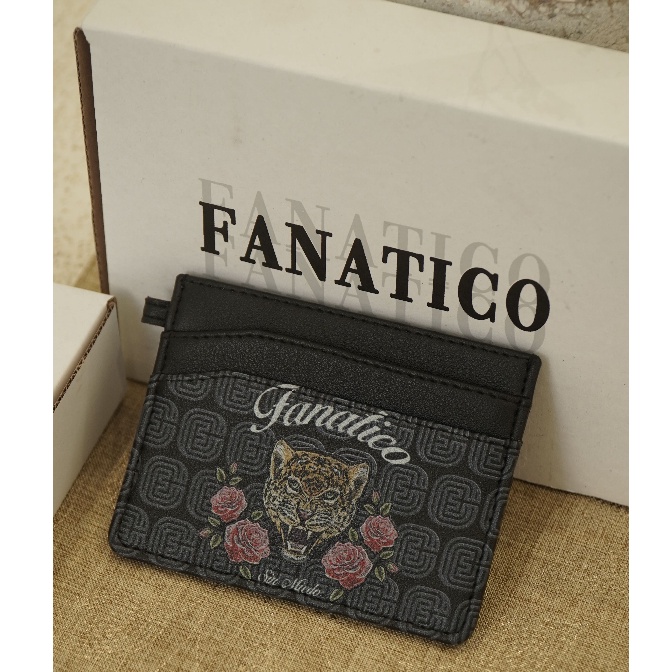 Big Sale Fanatico  Card Holder LEOPARD ROSE  Dompet kartu  Dompet kartu kulit  Card Holder Wanita Da