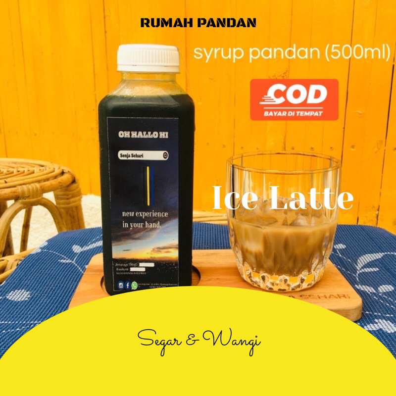 

Pandan Sirup ukuran 500 ml