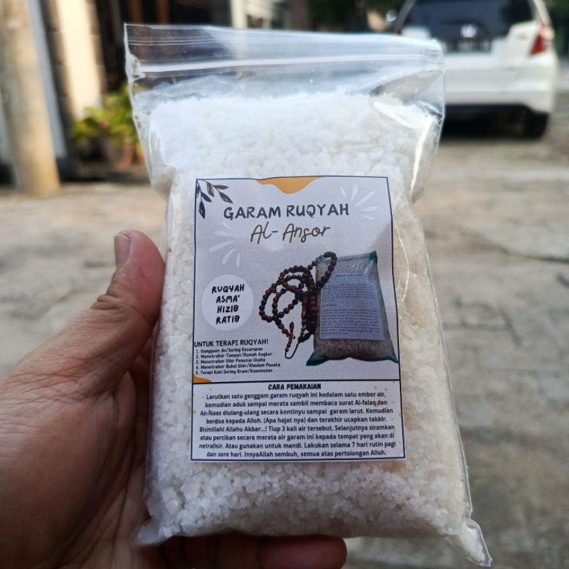 

Garam Ruqyah Al-Ansor Kemasan Plastik Ziplock 500gr