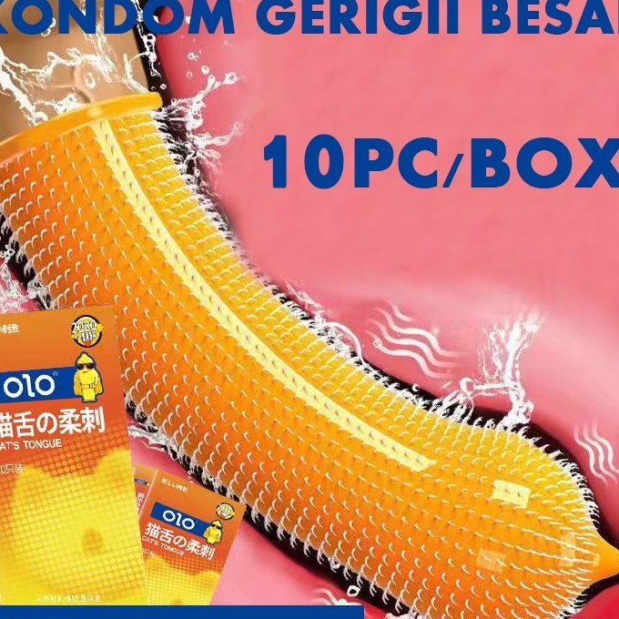 KF7 Kondom gerigii kasar kondom gerigii besar kondom bergrigi 1pcBox ringbergerigi sutra bergerigi k
