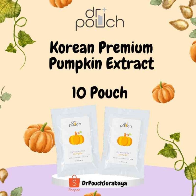 

drpouch - Korean Premium Pumpkin Extract ( isi 10 sachet ) drpouch Surabaya