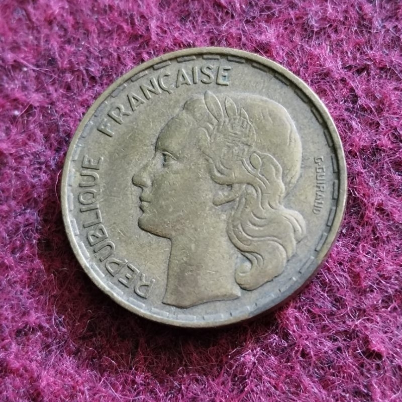 coin lawas 50francs 1951