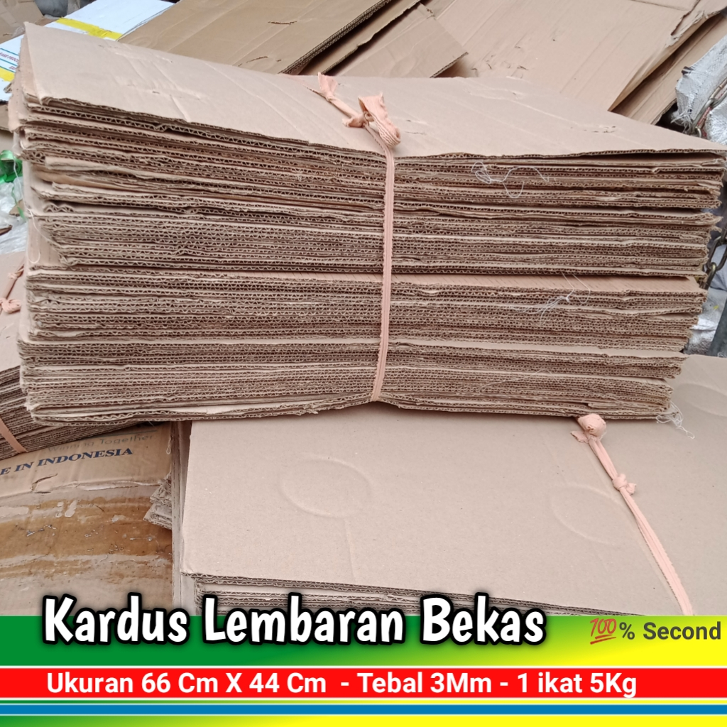 

12 Pcs Kardus Lembaran Bekas Satuan | kardus lembaran ukuran 44 Cm x 66 Cm