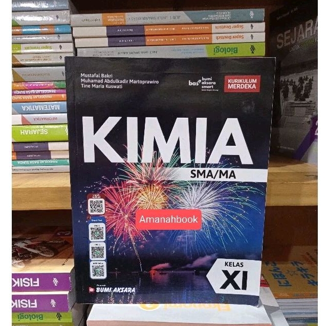 Buku Kimia SMA Kelas 11 Kurikulum Merdeka Bumi Aksara