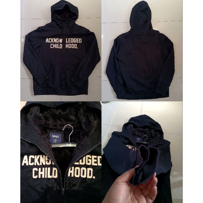 hoodie sherpa spao