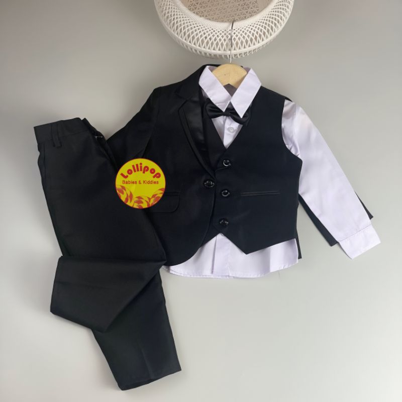 Setelan Jas-Setelan Jas Hitam Anak-Anak