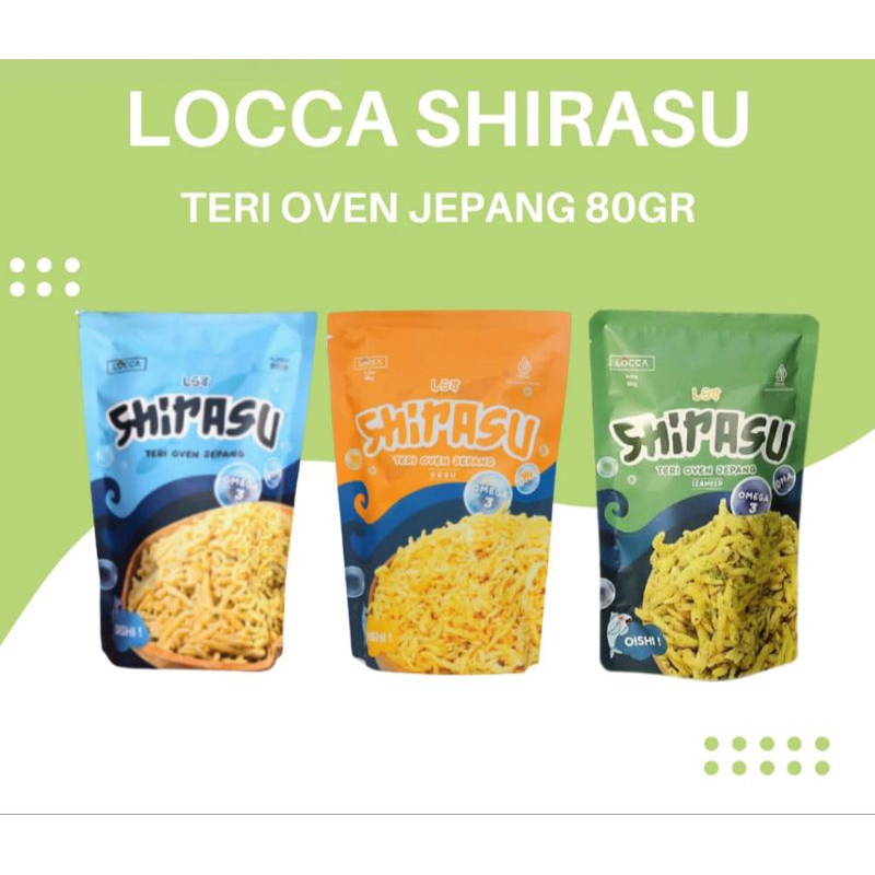 

Locca Shirasu Teri Jepang Snack Teri Cemilan Sehat