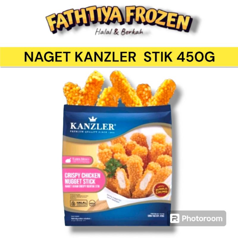 

NAGET KANZLER CRISPY AYAM BENTUK S DAN STIK 450G