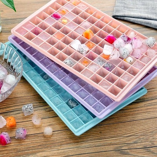 KODE 77 Cetakan Es Batu 96  6 Grid Diamond Kubus Kotak  Ice Cube Tray  Cetakan Es Batu Jelly Jeli Ag