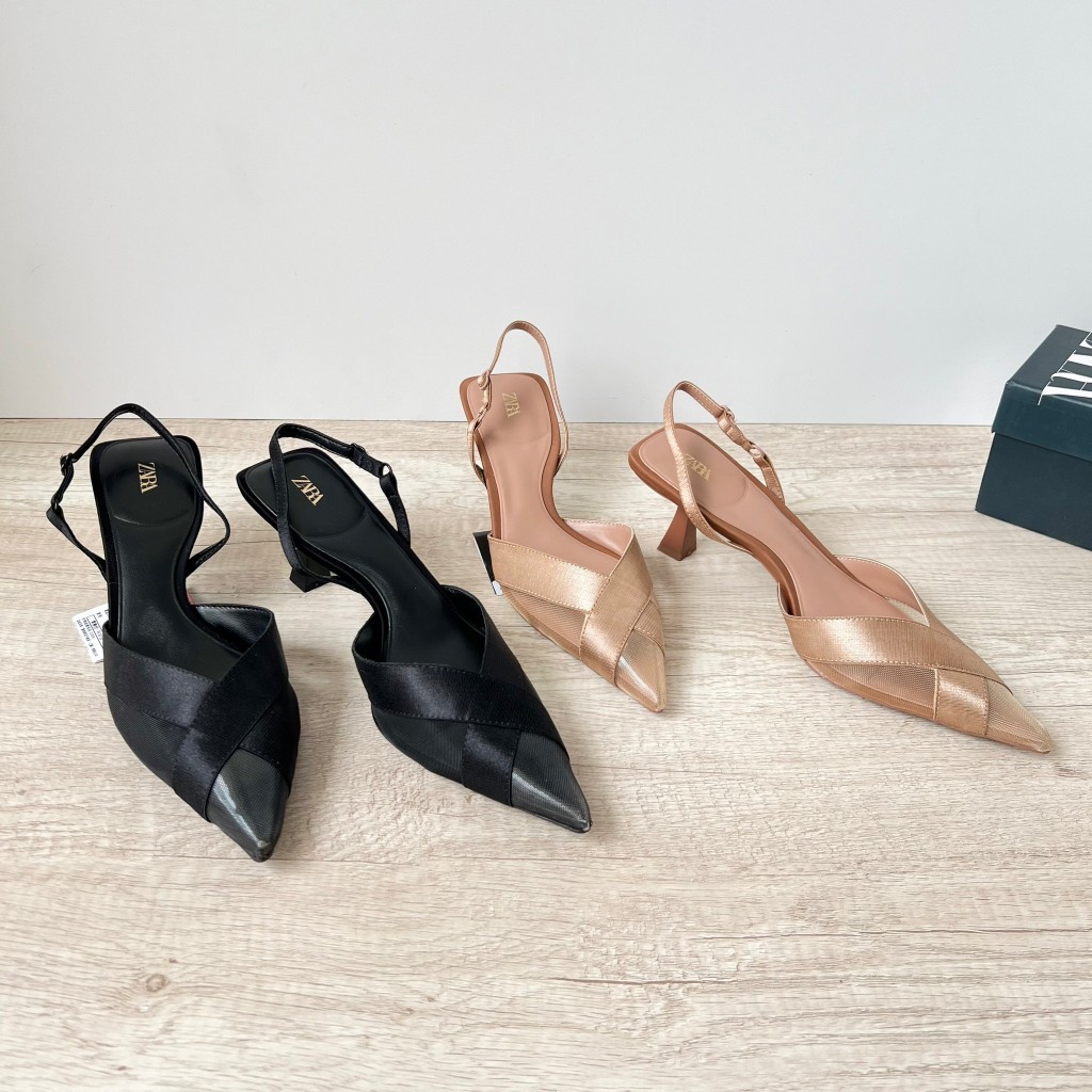 Z91776 SEPATU HEELS WANITA ZARA ORIGINAL