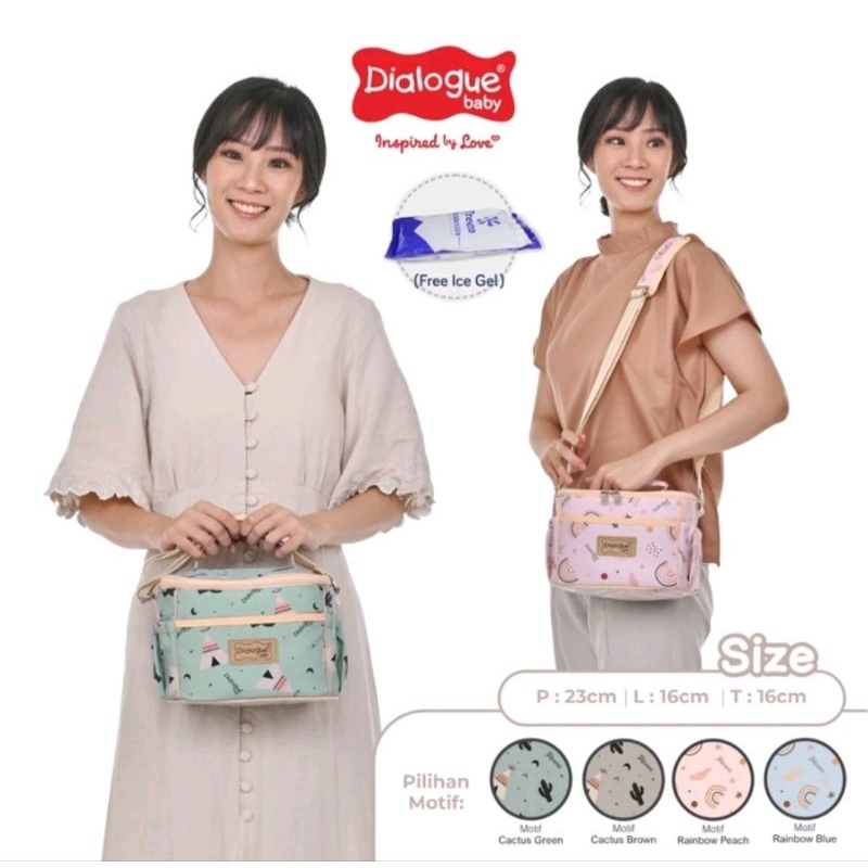 DIALOGUE COOLER BAG|DIALOGUE COOLER BAG 2in1 MURAH