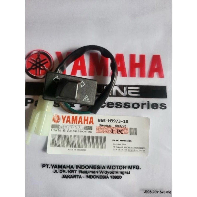 Tombol Sakelar Saklar Lampu Sein Sen HAZARD Yamaha Aerox 155