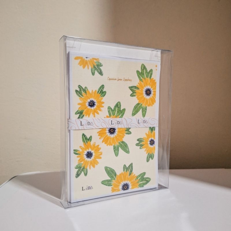 

[BUNDLING] LADA ATELIER | Ospernium Lemon Symphony Postcard / Lettercard | Japanese Linen 230 gsm