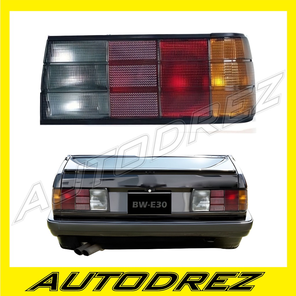 Stoplamp Lampu Belakang Rear Lamp BMW 3 Series E30 Light Black Kanan Taiwan
