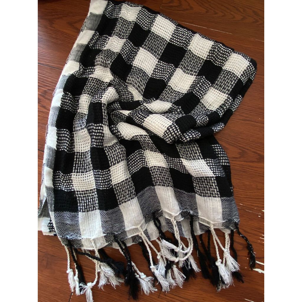 SELENDANG BALI RAJUT POLENG || SEELENDANG POLENG || SELEMPOD CATUR BALI