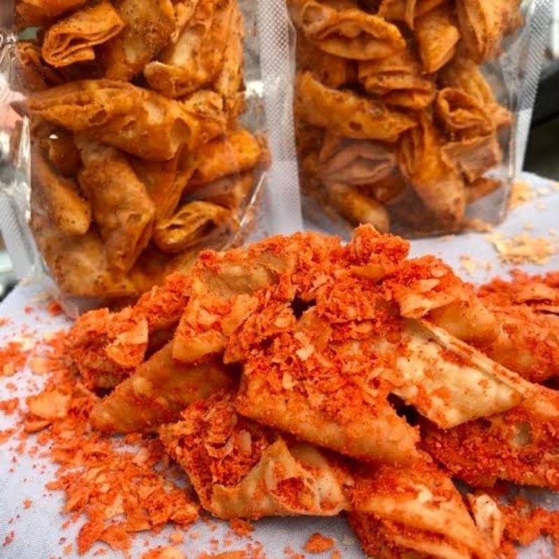 

Keripik Pangsit Balado Pedas Manis 100 gr