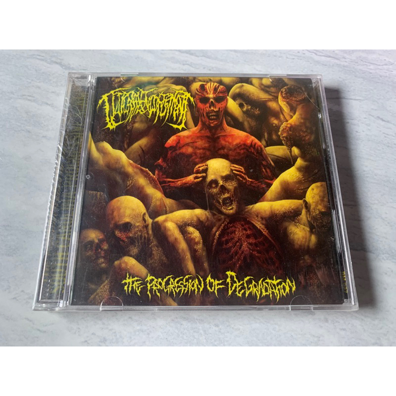 GUTTURAL ENGORGEMENT the progression of degradation - CD ORIGINAL released By brutal mind