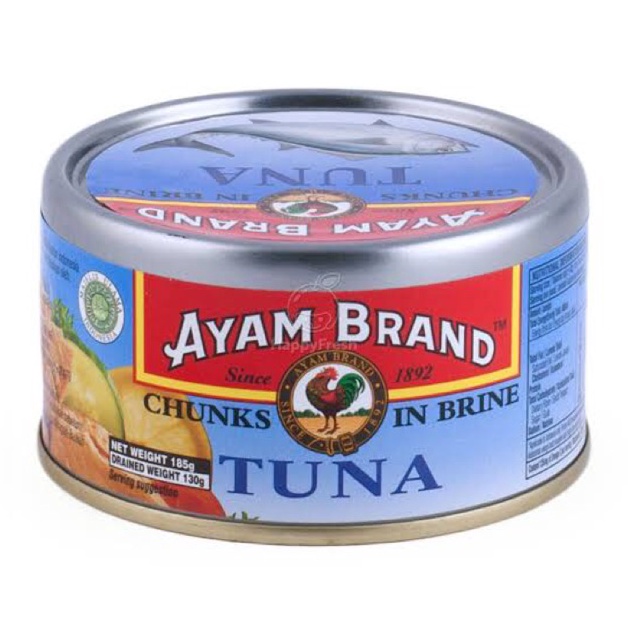 

Kemasan Baru TUNA CHUNKS IN BRINE AYAM BRAND 48