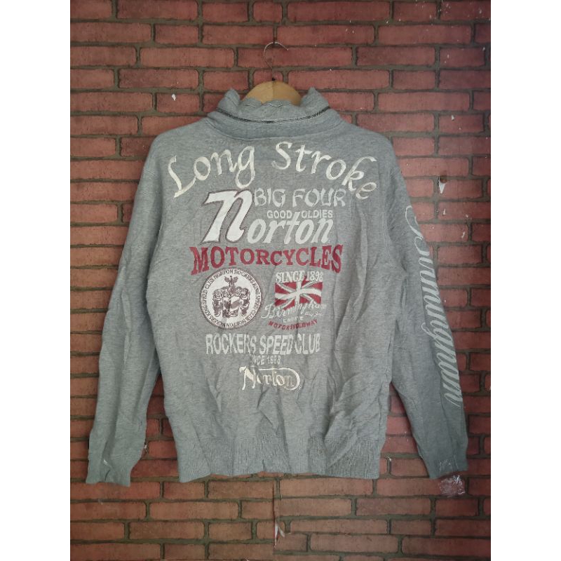 jacket hoodie norton vintage