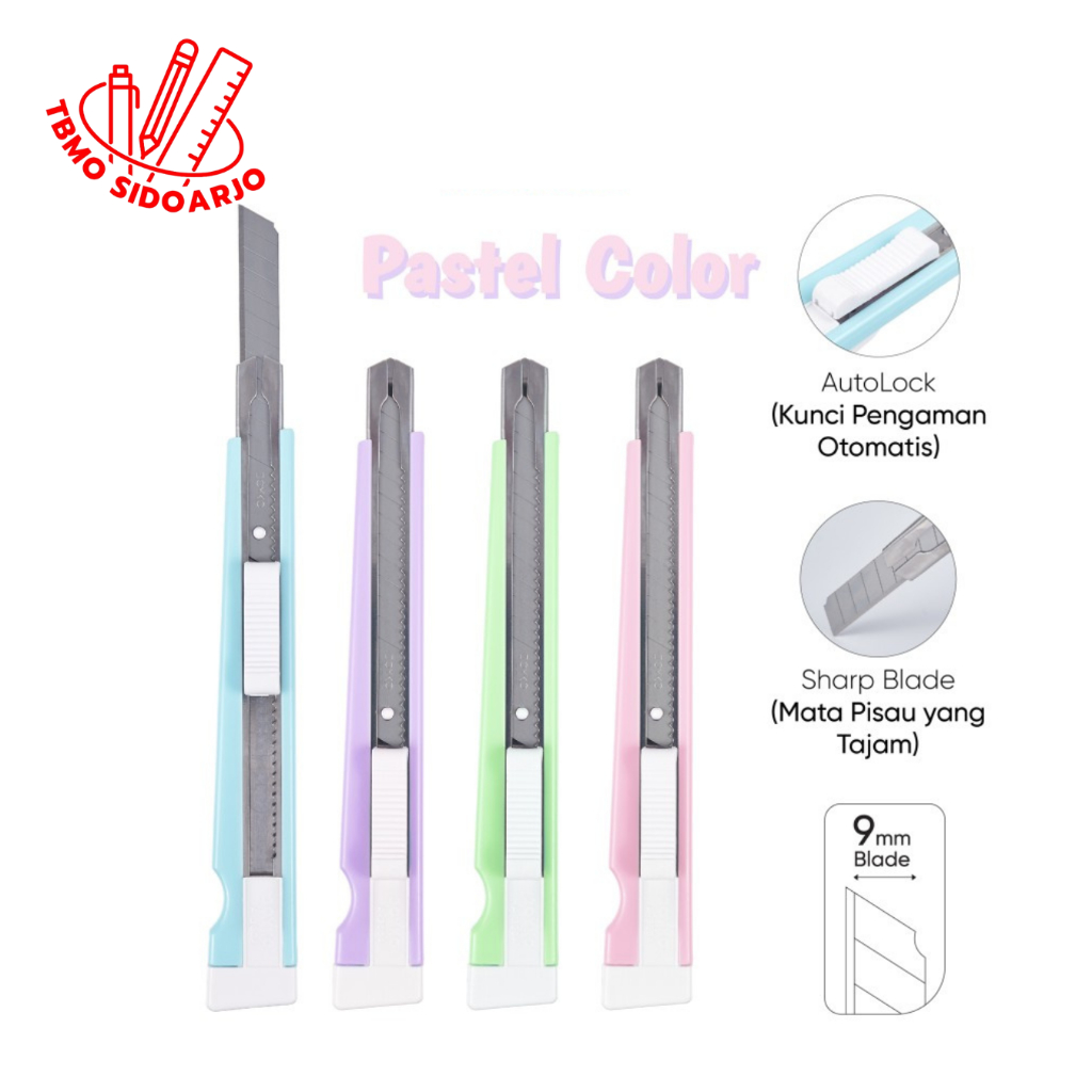 

TBMO Cutter Pemotong Joyko A-300A Pastel Color